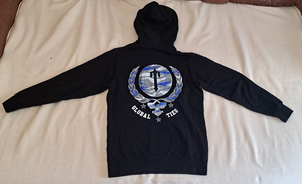 Hanorac TRAPSTAR Negru Global Ties 2.0 (pret pornire licitatie)