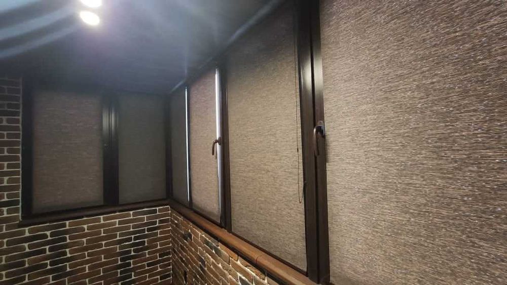 ЖАЛЮЗИ рулонные ролл-шторы, день и ночь, блэкаут, дуэт жалюзи