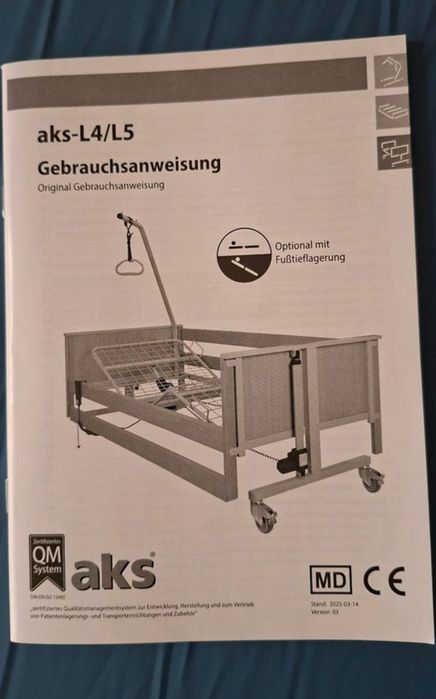 Pat spital sau persoane cu mobilitate redusă