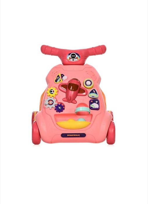 Antemergator premergator Lorelli cu centru de activitati Space Pink