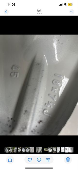 Jante  18 inci originale și cauciucuri made in Japan Toyota Rav4