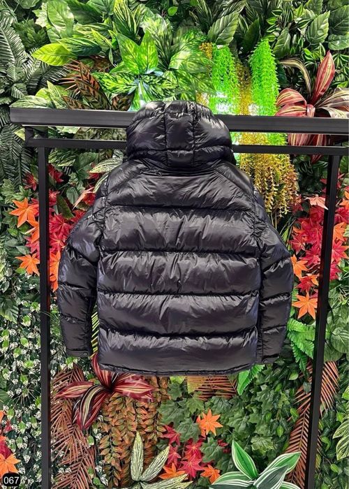 Мъжко зимно яке в черно