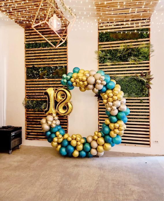 Botez, nunți, petreceri - evenimente cu baloane și flori artificiale