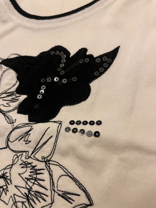 Дамски потник с пайети XL