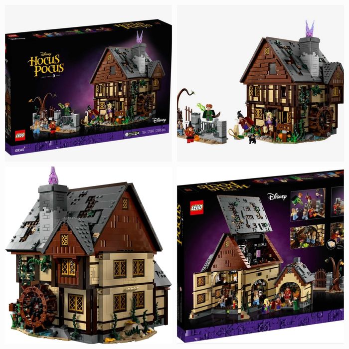 LEGO Disney Hocus Pocus, 21341, нов, неразпечатан, колекционерски сет