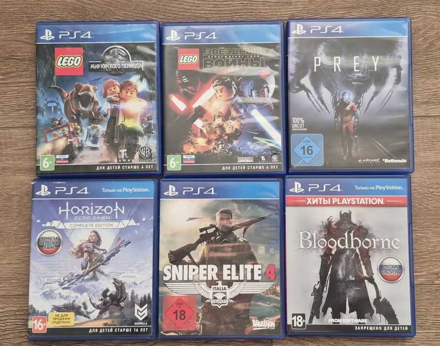 Игры на sony Playstation 4