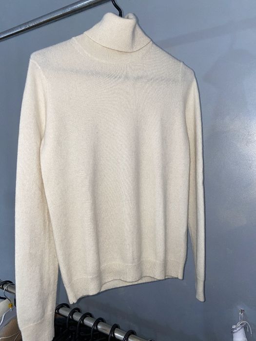 Pulover 100% Cashmere natural – calitate premium – alb