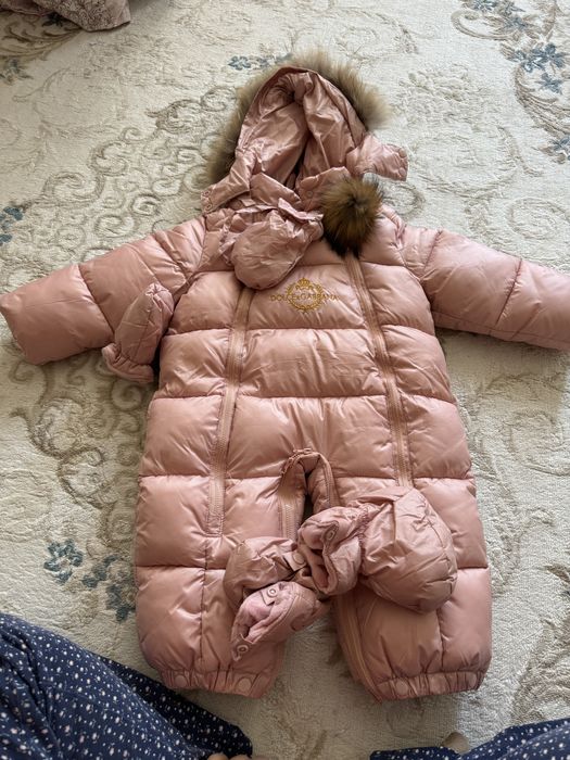 Зимний комбинезон для девочки