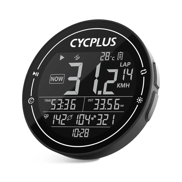 Нов компютър за велосипед CYCPLUS GPS, километраж, IPX6 с 2.5″ екран..