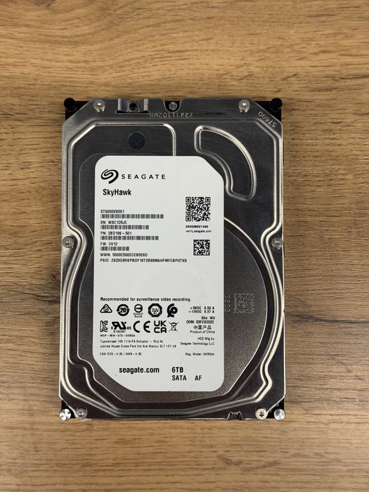 Жесткий диск | Seagate 6tb Skyhawk | Новый