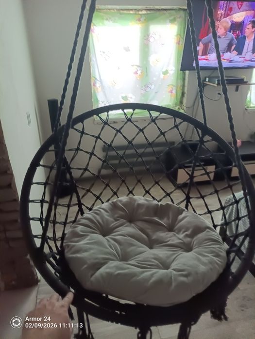 Качели садовые гамак.