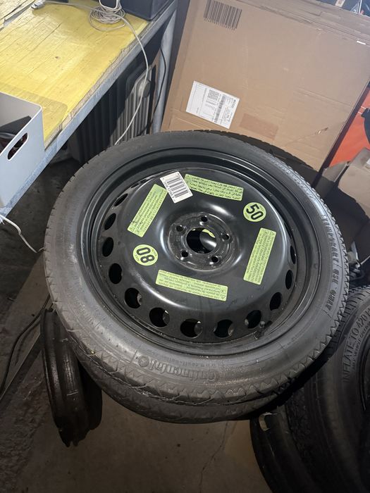 Kit Roată Rezervă T125/70 R19 OEM Audi A4 B8 / B8.5 8K0601027D