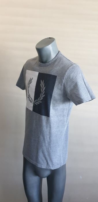 Fred Perry Cotton Mens Size S  ОРИГИНАЛ! Мъжка Тениска!