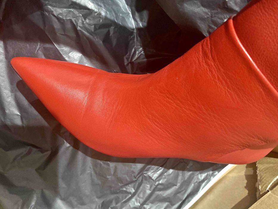 Mango-кожени ботуши- Намалени!!!