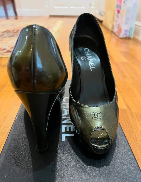 Туфли на каблуке Chanel