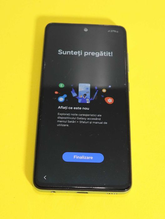 Samsung Galaxy A52s dual sim 5G 128 GB + cutie + 4 huse + folie