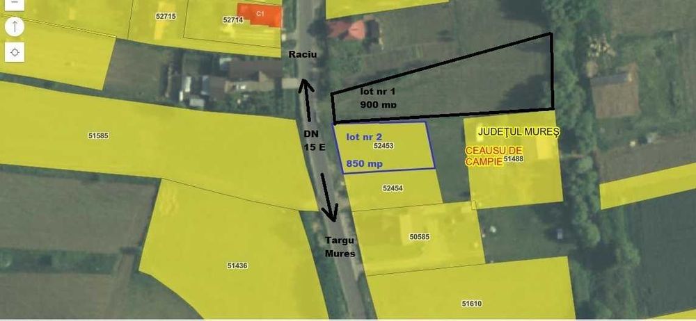 Teren de vanzare in Voiniceni, bun pentru constructii