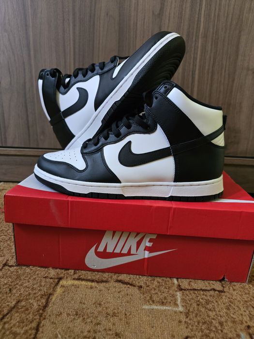 Nike dunk high Black-White