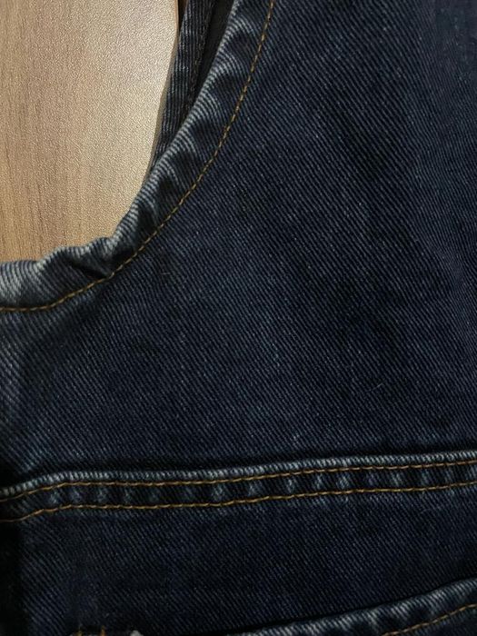 Комбинезон джинсовый размер S