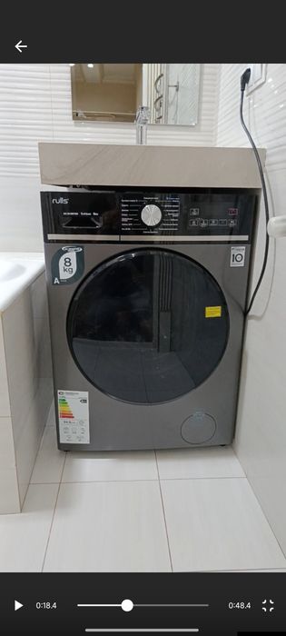 Раковина над стиральной машинкой