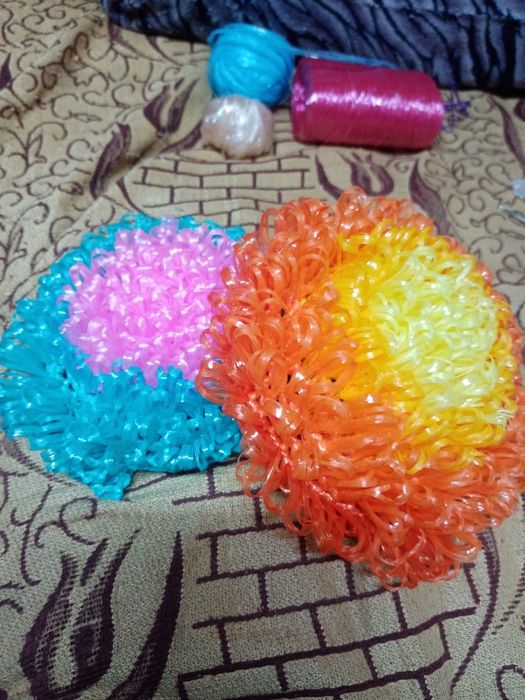 Продам мочалки ручной работы