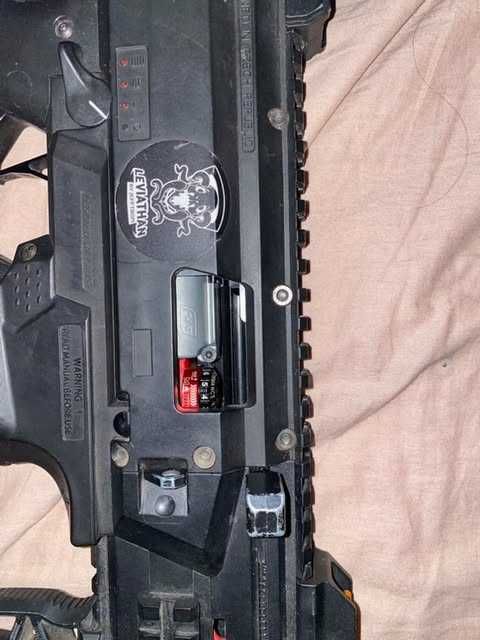 Airsoft replica, еърсофт реплика Scorpion EVO BoostEdition тунингована