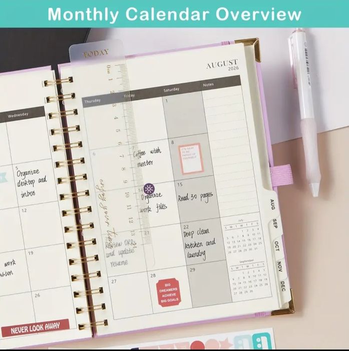 Планер седмичен и месечен