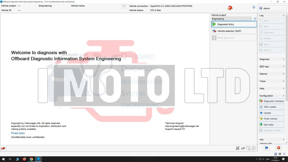 VNCI - VAS 6154A Професионална диагностика за VAG ODIS CAN FD DOIP