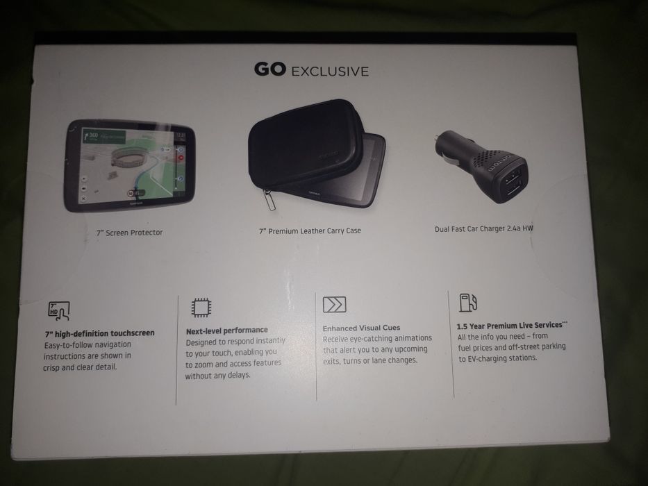 GPS TomTom GO Exclusive PP 7 inch, NOU la cutie