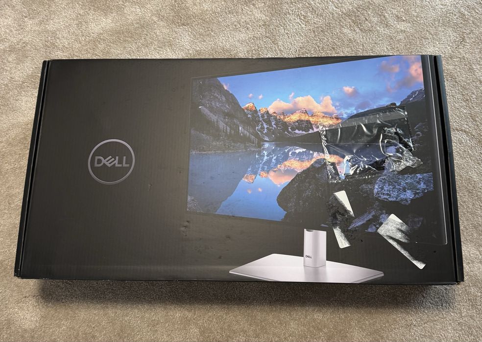 Monitor LED IPS DELL UltraSharp U2724D, 27", QHD, 120Hz, argintiu