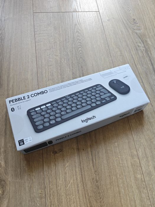 Kit mouse si tastatura wireless LOGITECH Pebble 2 Combo
