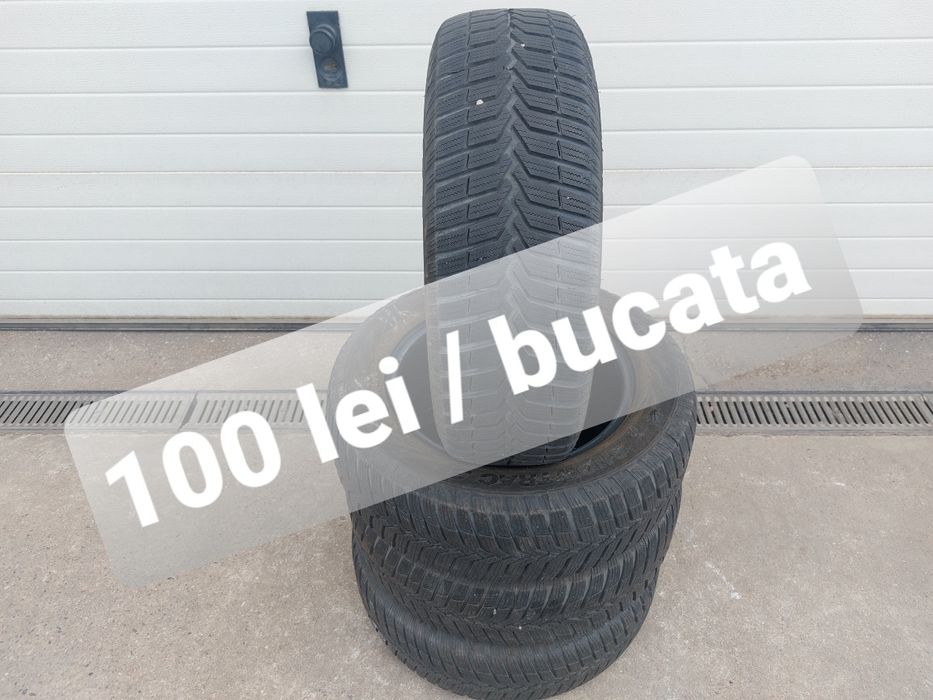 100 lei bucata! Set anvelope M+S/IARNA 185 65 15 Vredestein