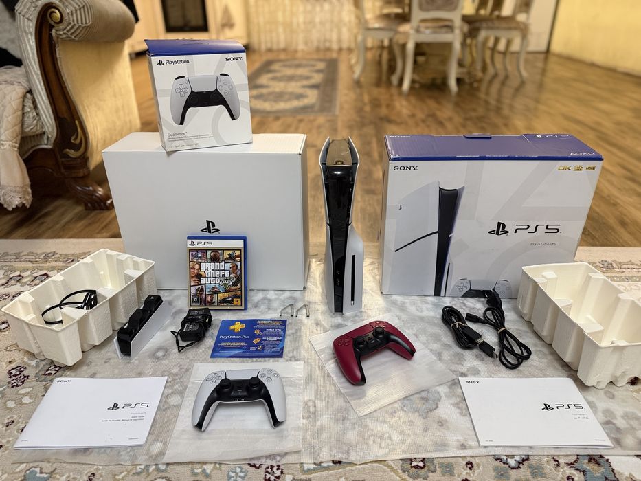 Продам новый Playstation 5 slim box 1tb