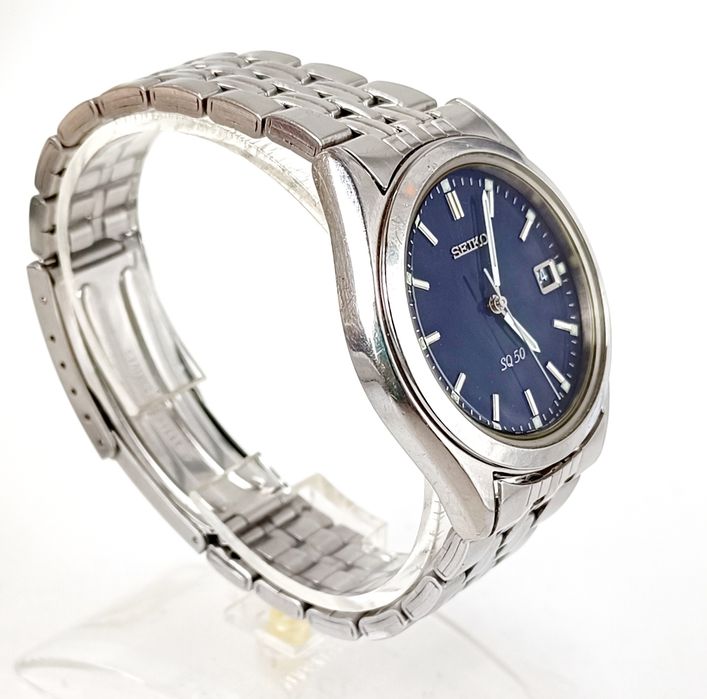 . Мъжки винтидж кварцов спортен часовник Seiko 7N42-7011