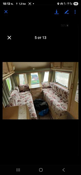 Продавам малка двуместна каравана идеална за риболов