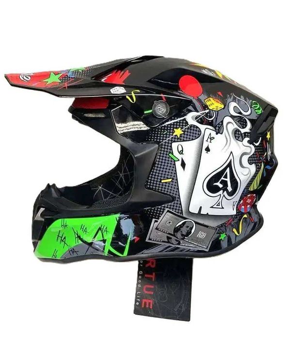 Каска мото крос ендуро атв