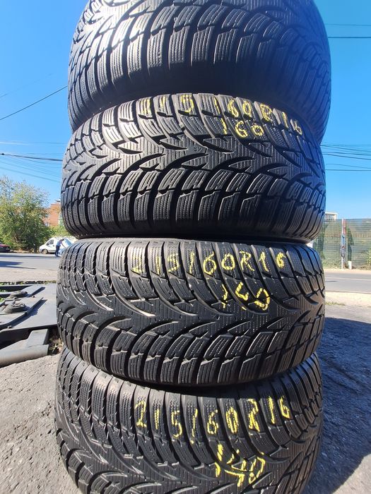4 anvelope iarna 215/60r16 Nokian Montaj Gratuit