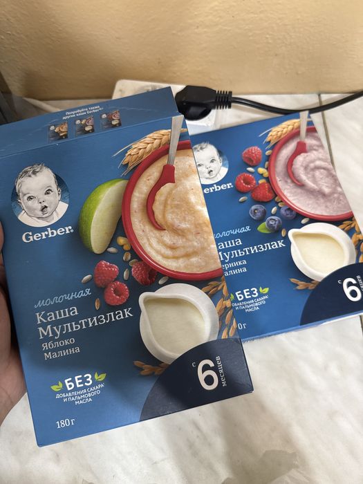 Продам кашу gerber