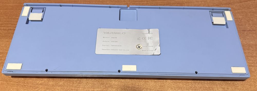 Механическая клавиатура Varmilo VA87M sea melody/красные свичи