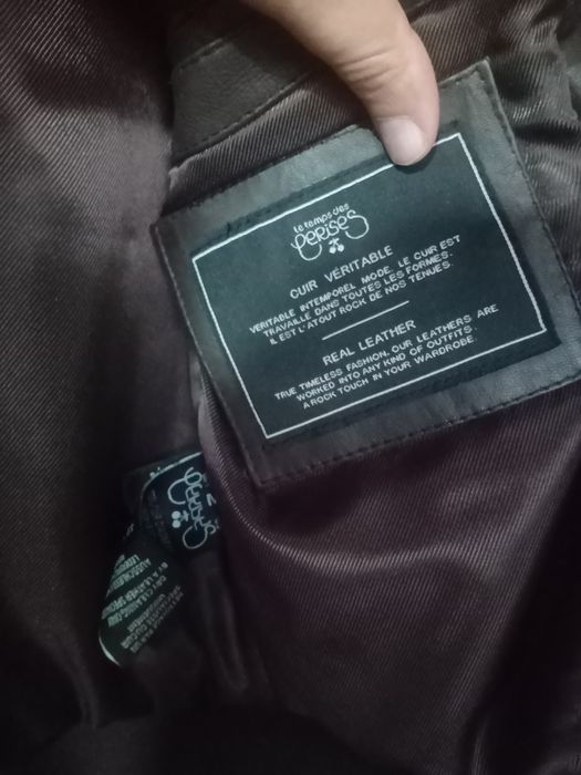 Мъжко кожено яке Le tempsdes PERISES