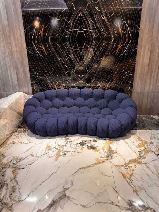 Bubble Sofa | Yumaloq Divan | Karkazsiz | Premium Mebel