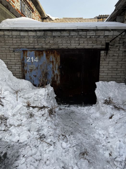 Гараж для авто под строительство