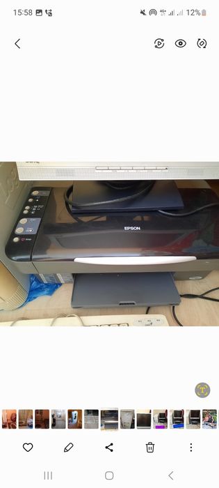 Компьютер, принтер, монитор