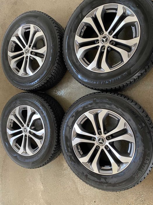 Jante originale Mercedes 17 cu anvelope de iarna