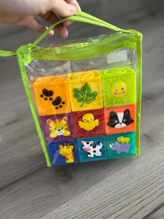 Vand lot 6 jucarii montessori 0-3 ani - stare foarte buna