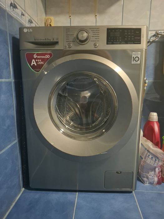 Mașină de spălat rufe lg inverter direct drive  A+++