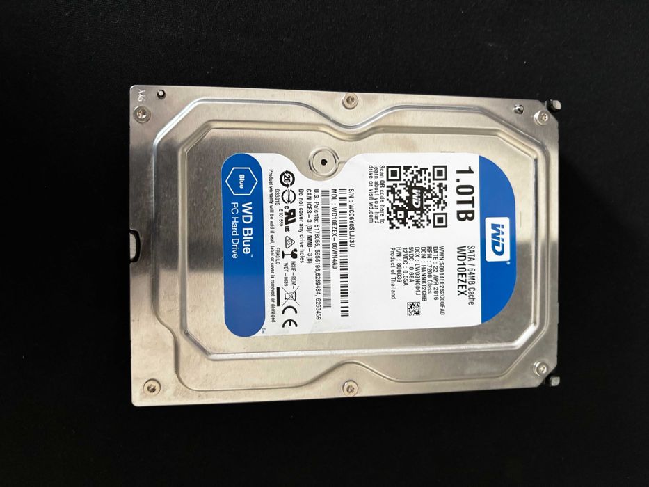 Western Digital Blue 1TB WD10EZEX 7200RPM SATA III