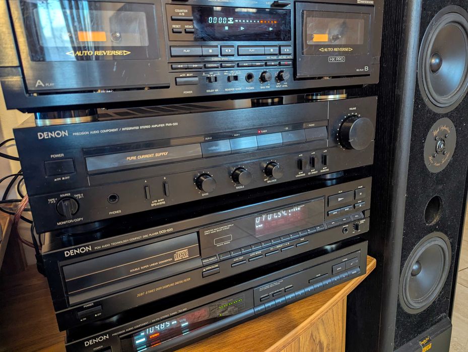 Hi Fi стерео система DENON + тонколони