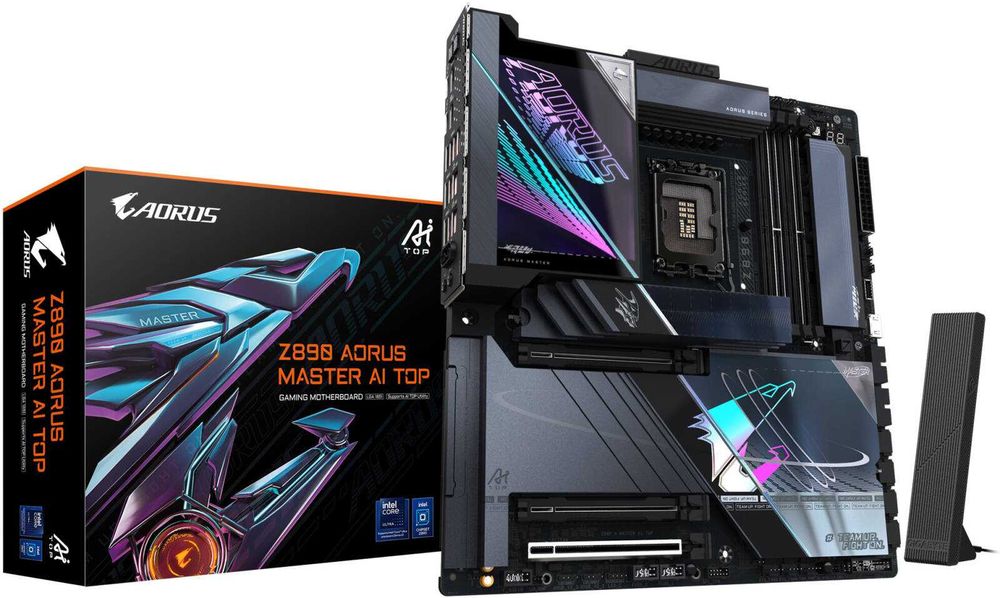 Материнская плата Gigabyte Z890 Aorus Master Al Top