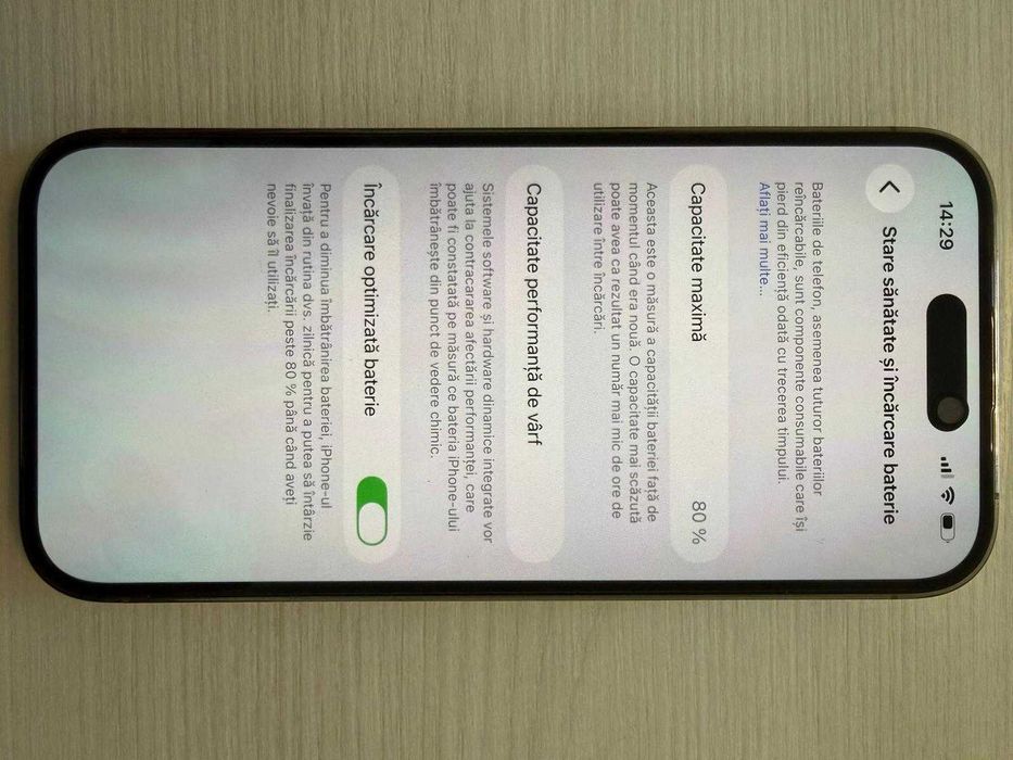 iPhone 14 Pro – stare impecabilă